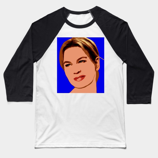 renee zellweger Baseball T-Shirt by oryan80